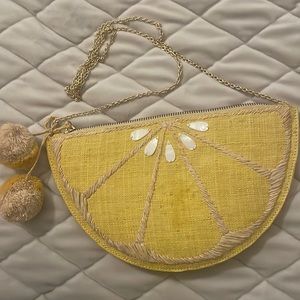 Adorable summer linen-weave  purse from Boden!